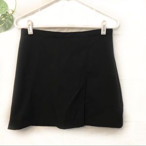 Exact Change Mini Black Skirt
